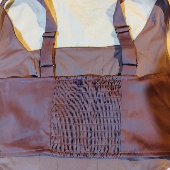 2 Elegant Black and Purple Women's Top's - Picture 3 of 9